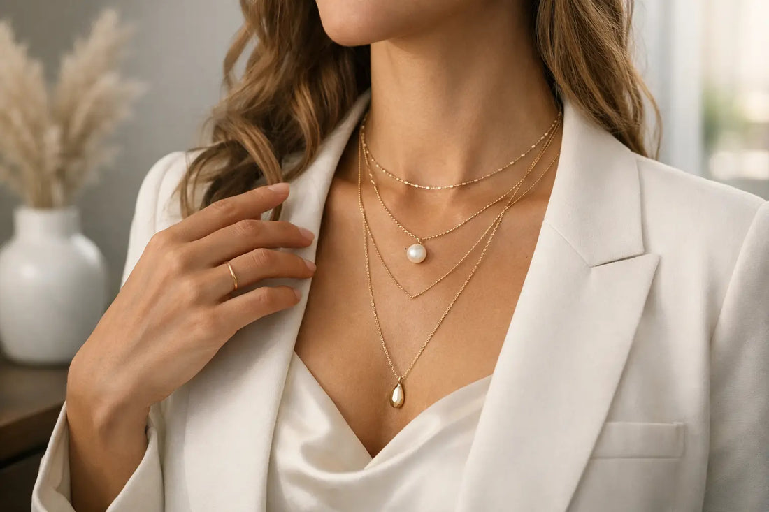 Layering Necklaces for Elegant Outfits with Ease