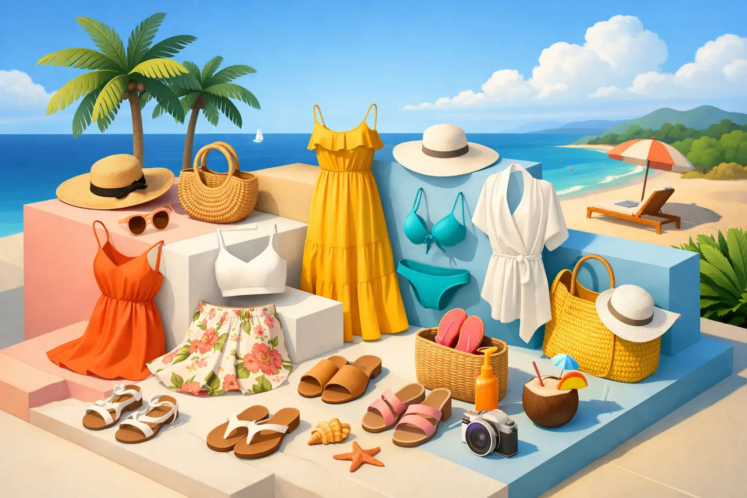 12 Best Women Summer Vacation Outfits
