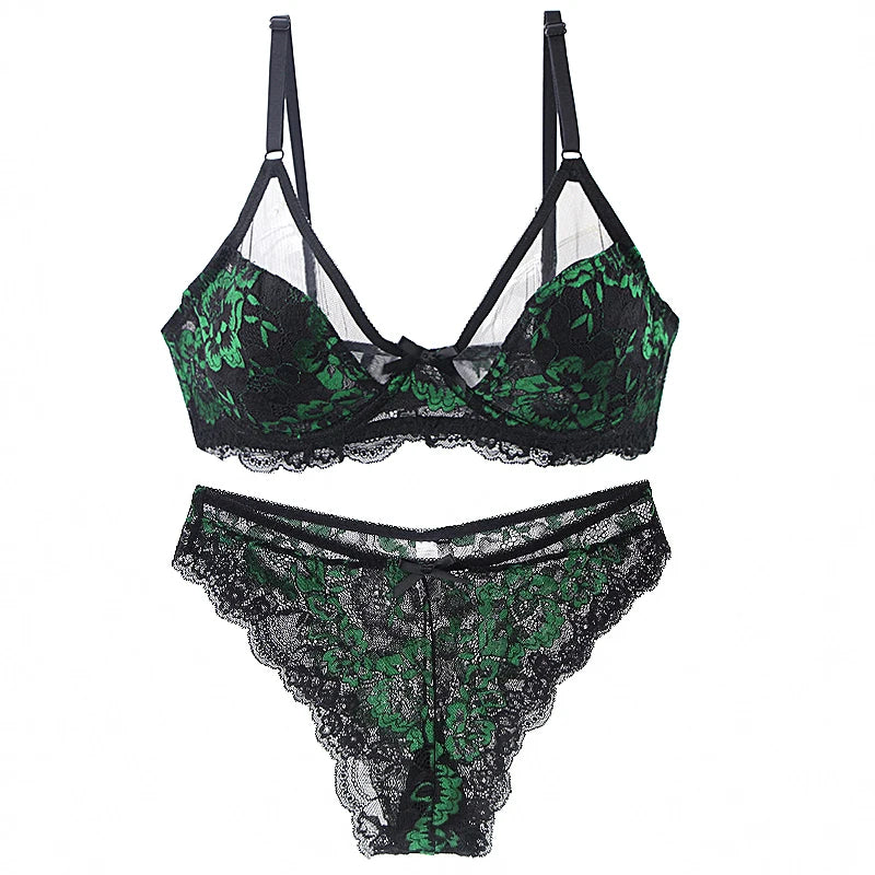 Sheer Elegance Lace Bra