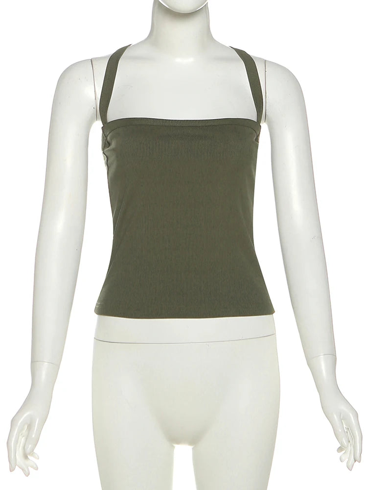 Noir Desire Cross Vest