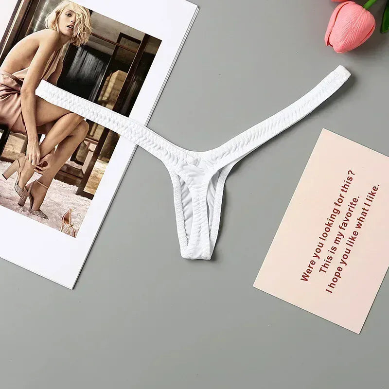 LunaSilk™ 4-Pack Seamless Cotton Thongs – Breathable, Invisible & All-Day Comfort