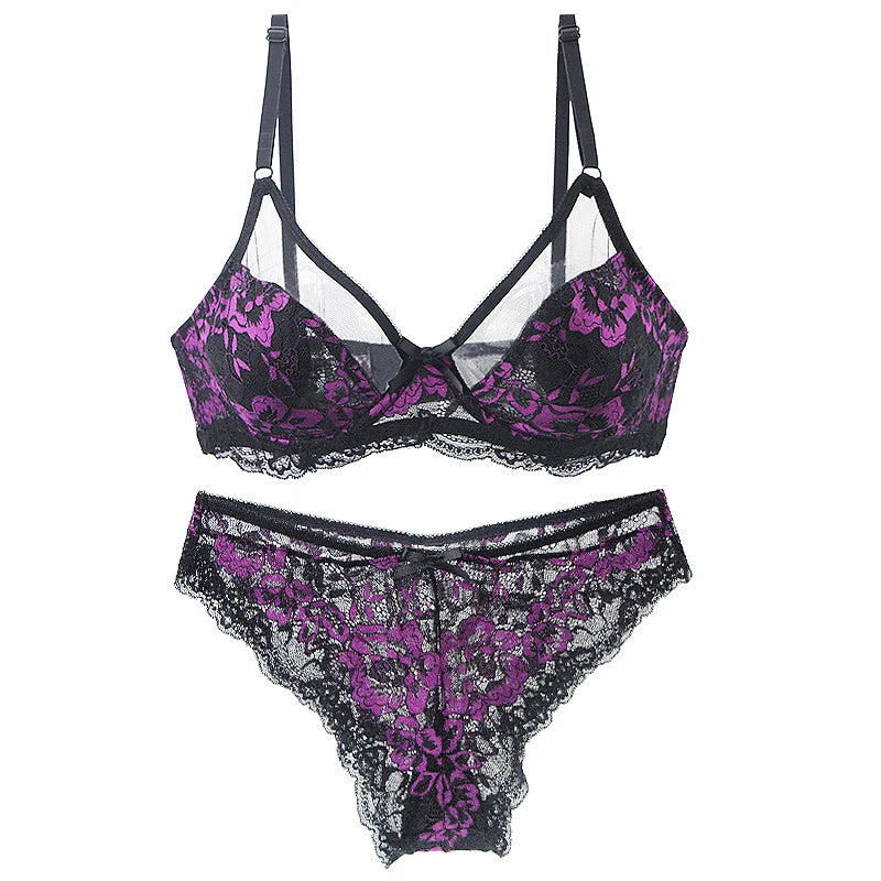 Sheer Elegance Lace Bra