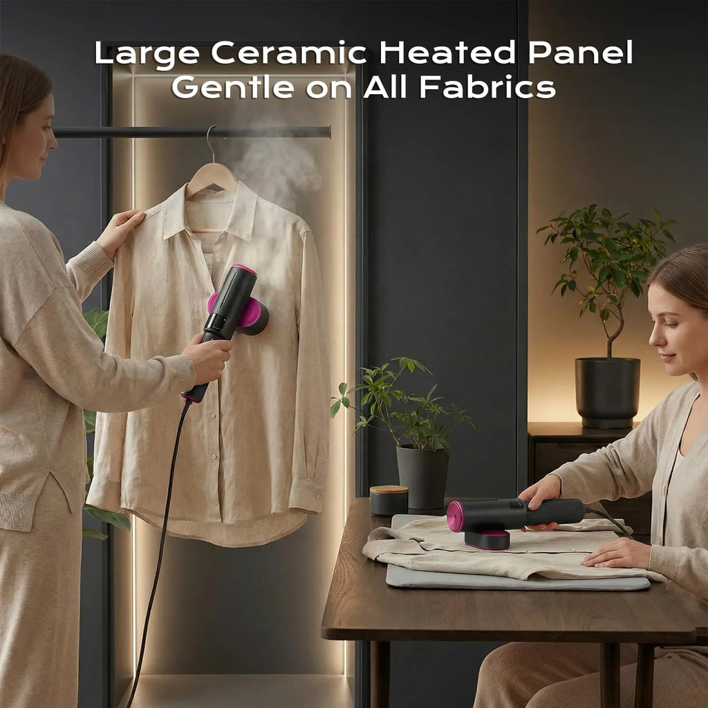 Smooth & Go: The Ultimate 2-in-1 Travel Steamer & Iron