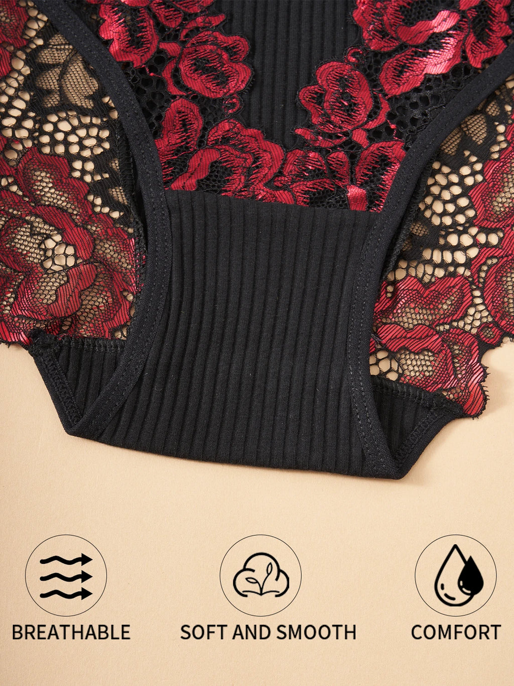 Soft Lace Cotton Trio