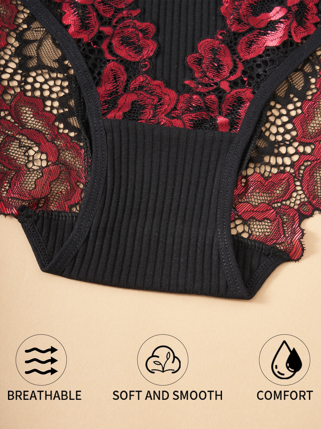 Soft Lace Cotton Trio