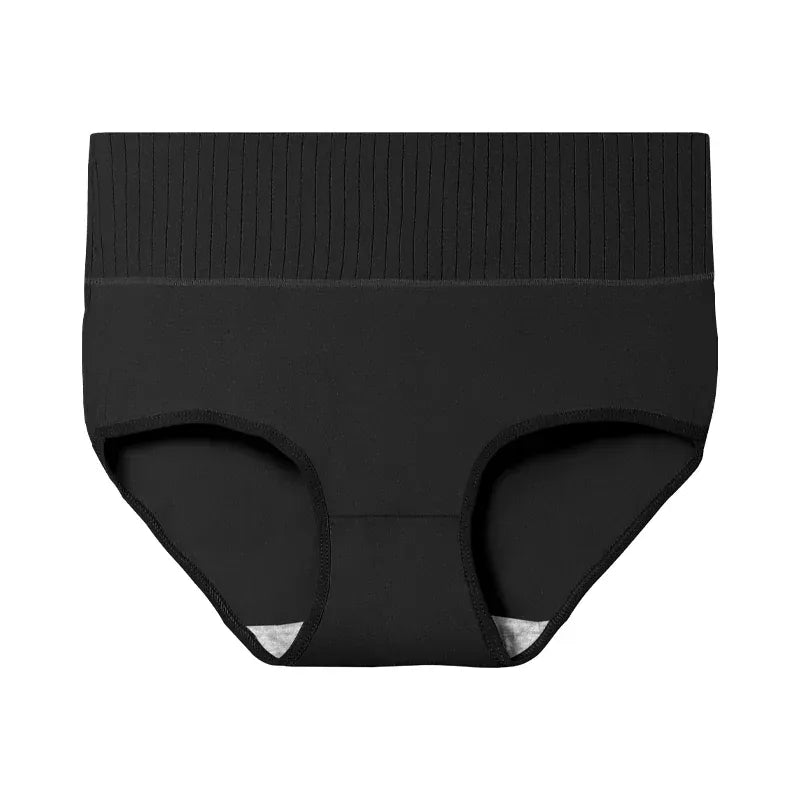 4-Pack Women’s Cotton Triangle Panties – Breathable Mid-Waist Soft Summer Underwear
