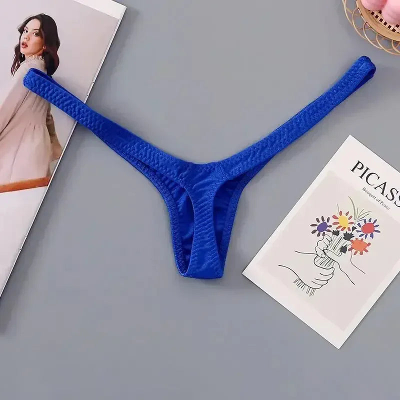 LunaSilk™ 4-Pack Seamless Cotton Thongs – Breathable, Invisible & All-Day Comfort
