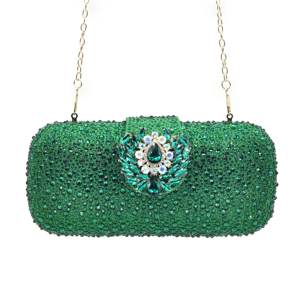 Royal Crystal Elegance Shoe & Bag Set