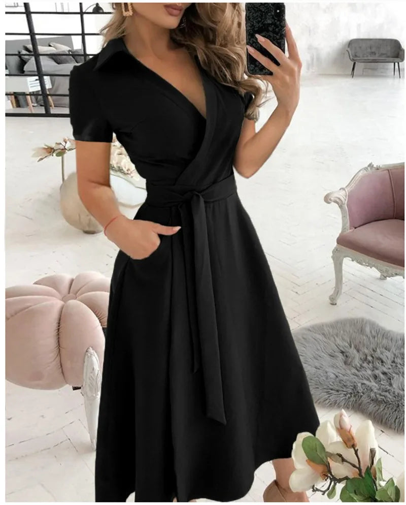 Cali Breeze Wrap Dress