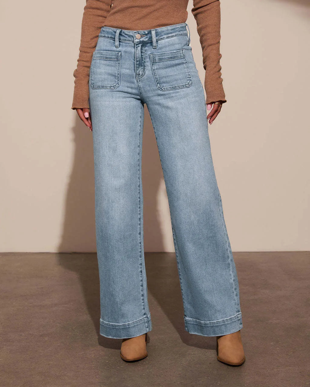 The Harper Wide Leg Jeans 😍