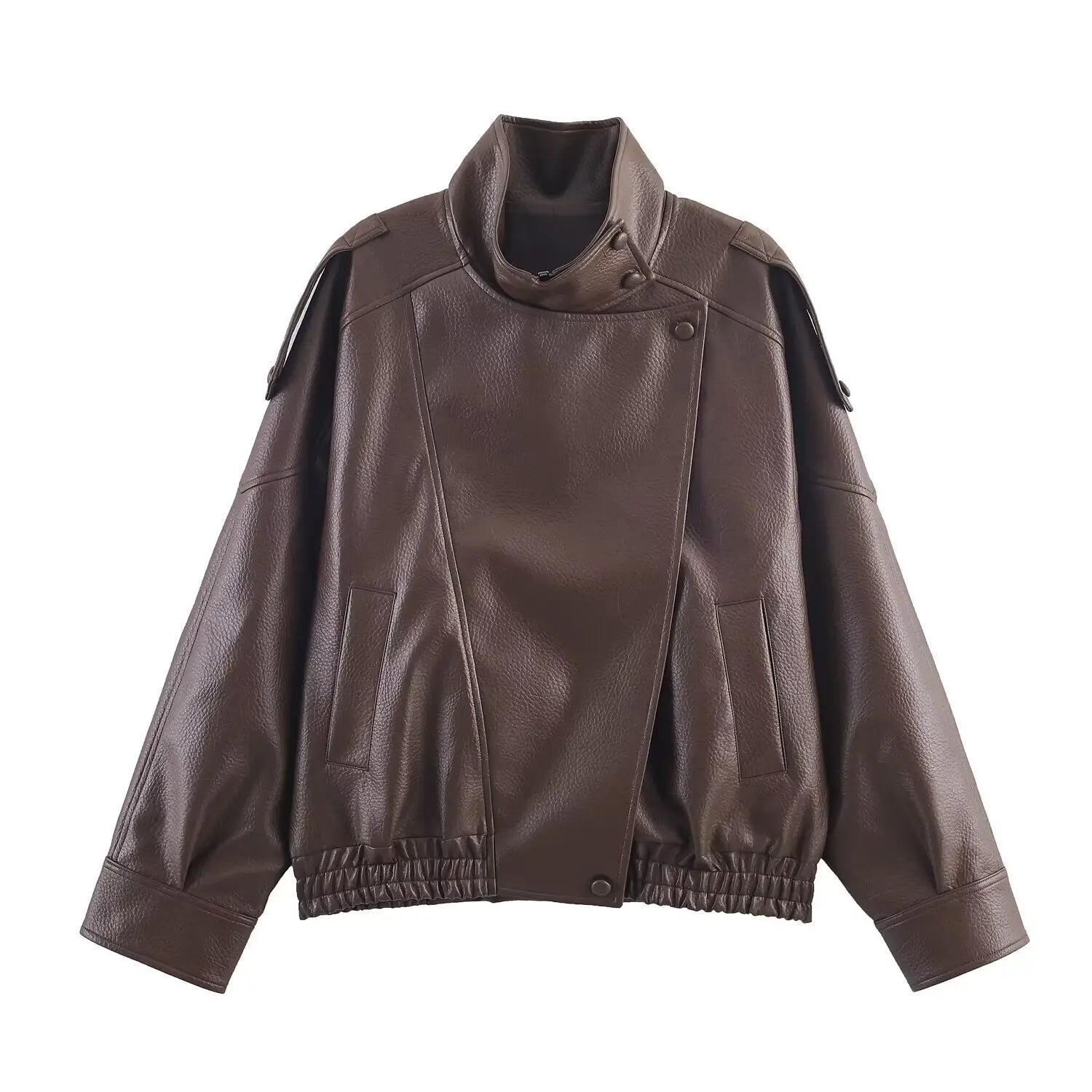 BlackCore Oversized Leather 🖤✨