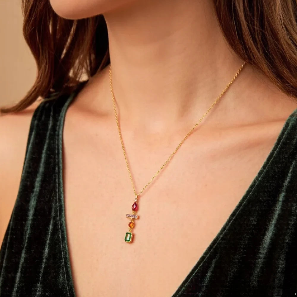 Aurora Gem Luxe Necklace 💎👑