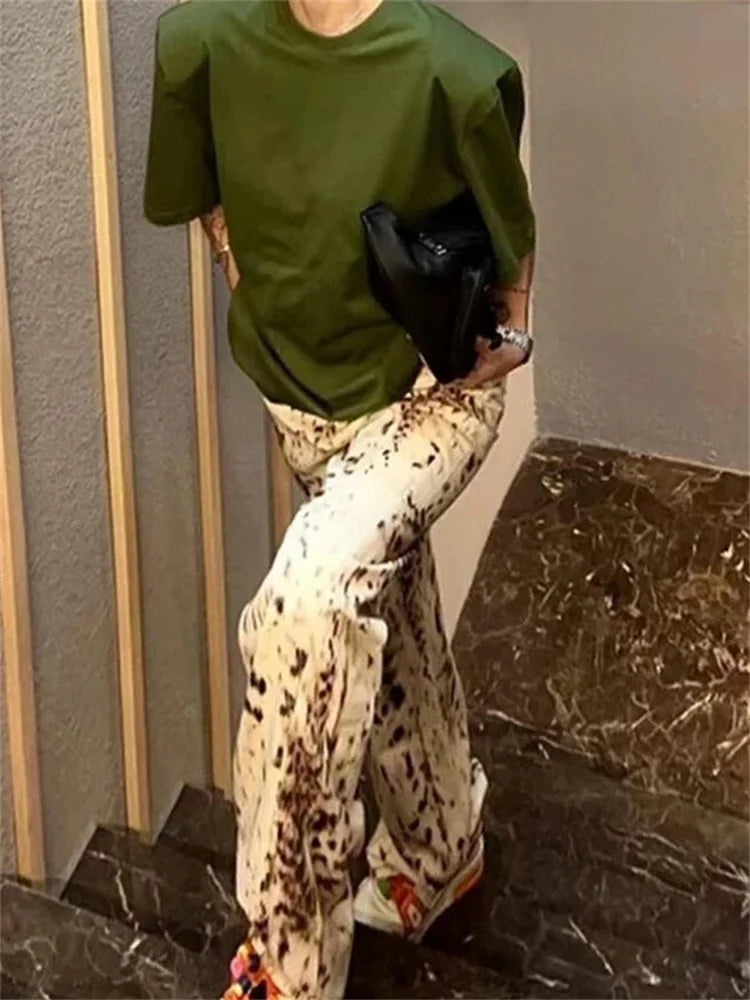 LeopardCore Wide Jeans 🐆