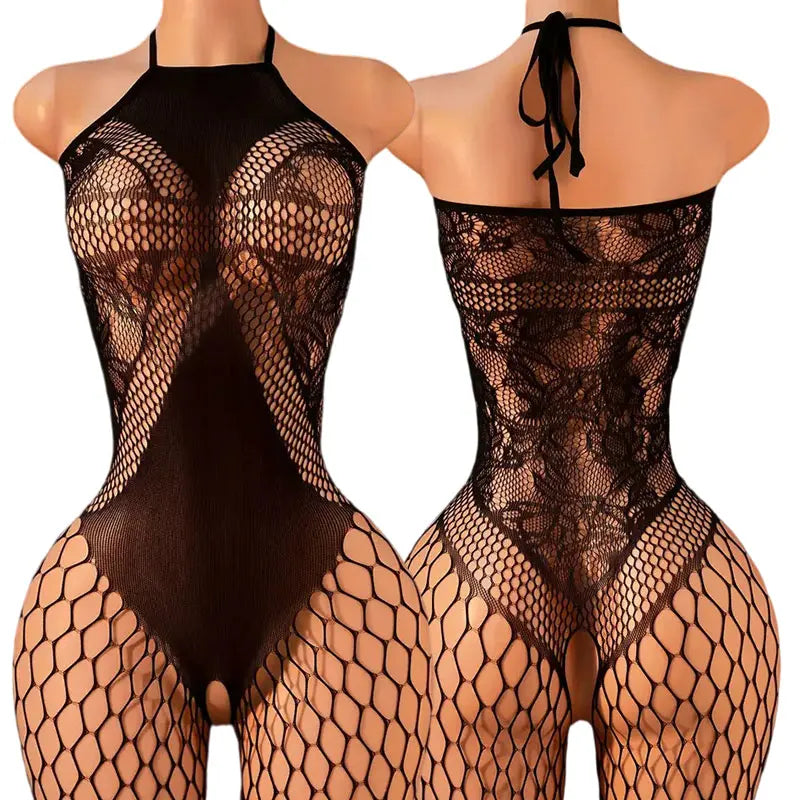 Lace One-Piece Bodysuit Lingerie Set Women