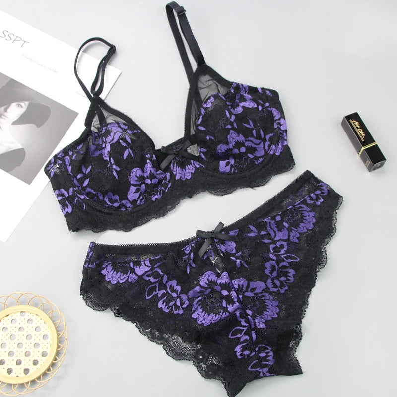 Sheer Elegance Lace Bra