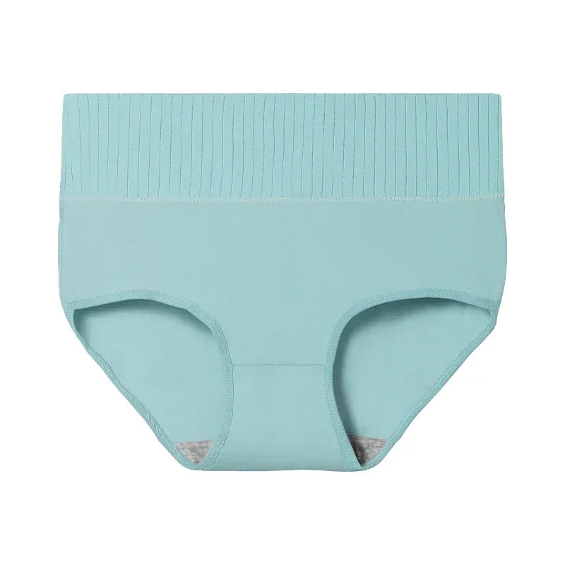 4-Pack Women’s Cotton Triangle Panties – Breathable Mid-Waist Soft Summer Underwear