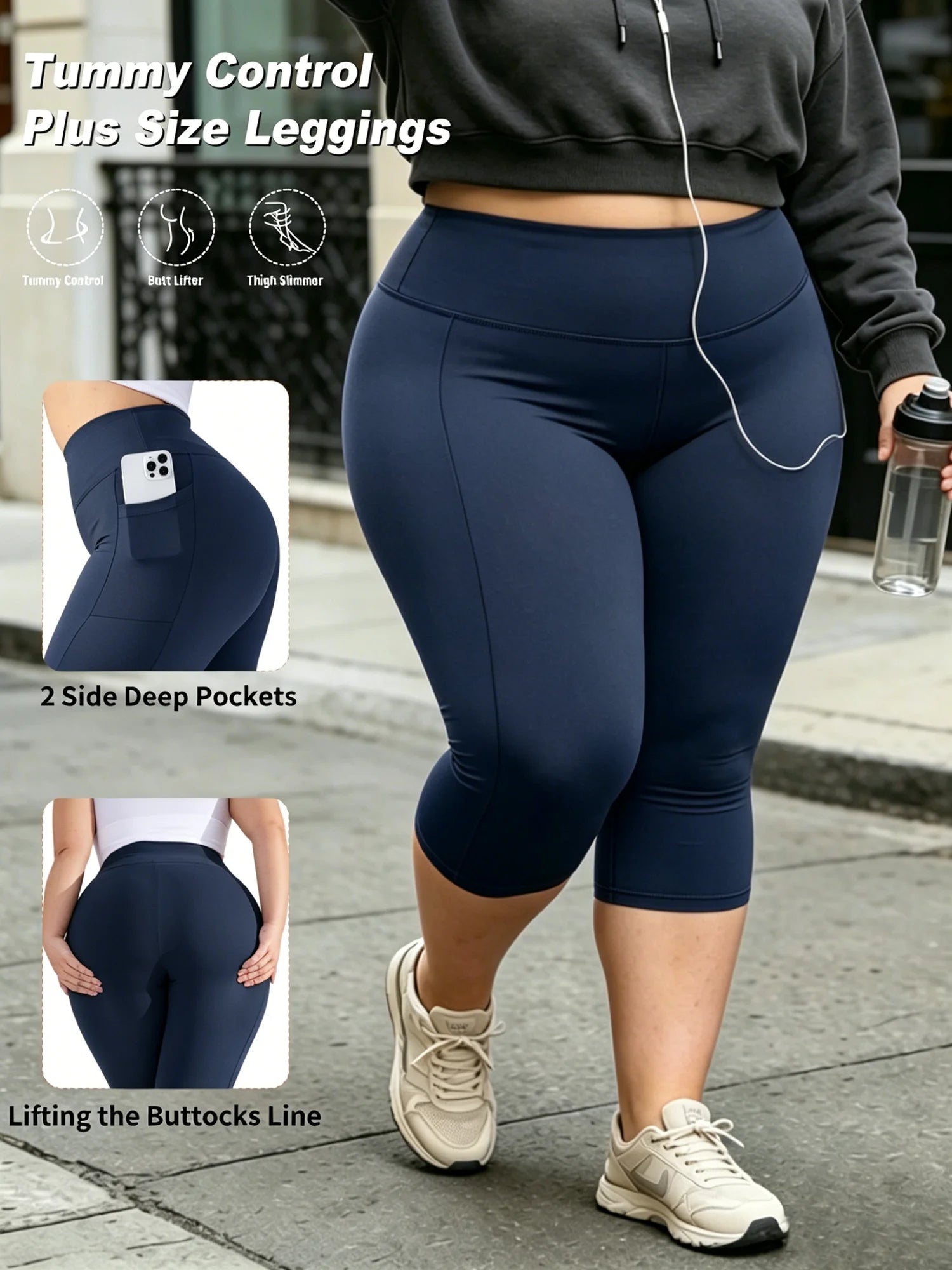 TotalSculpt High-Waisted Capris