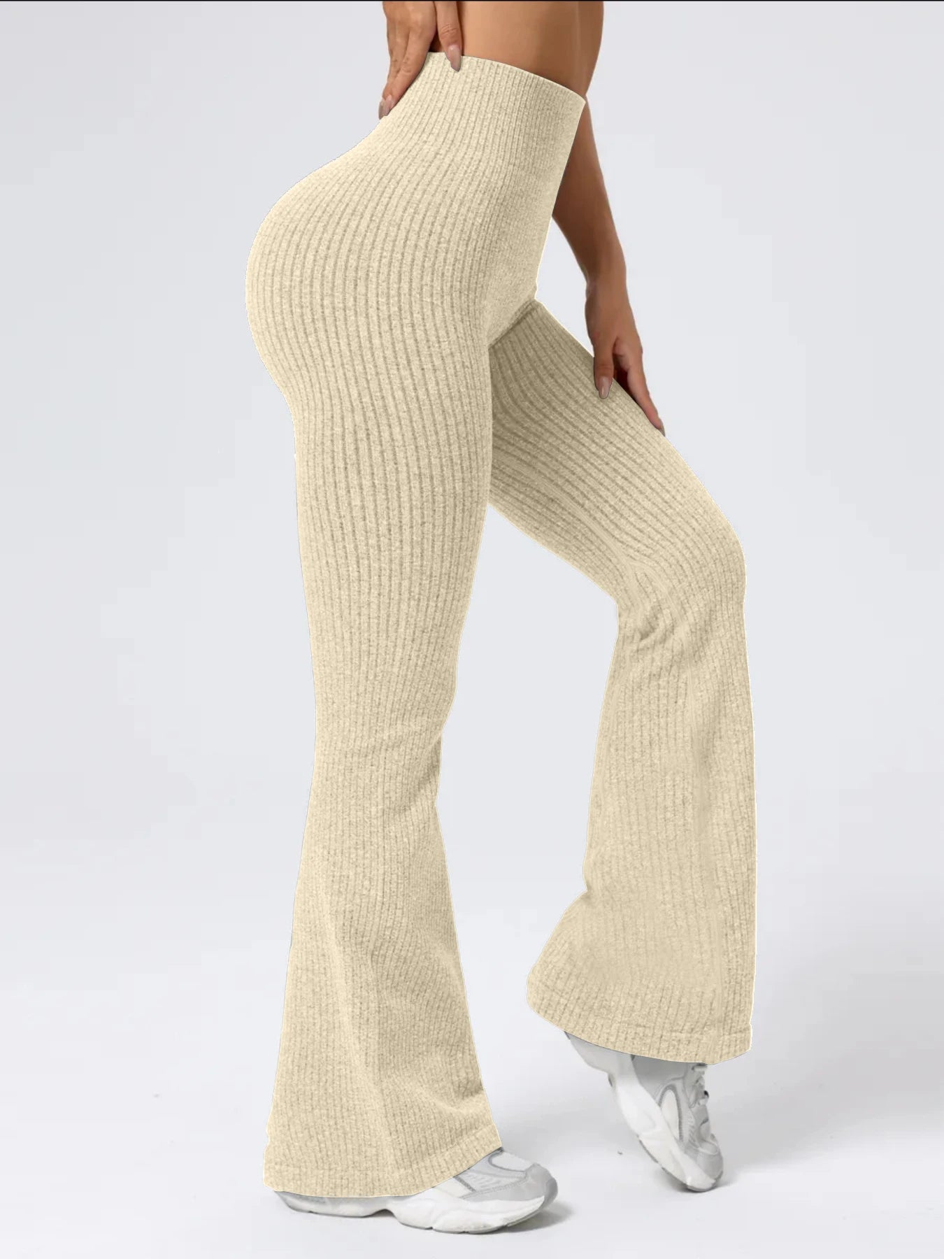 High Waist Bell Bottom Yoga Pants